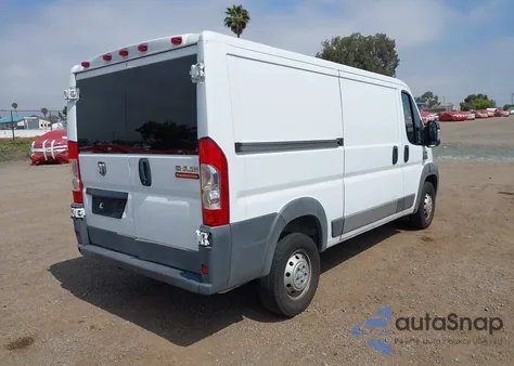 2017 Ram Promaster 1500 Low Roof 136 Wb from USA, damaged, VIN 3C6TRVAG0HE517790